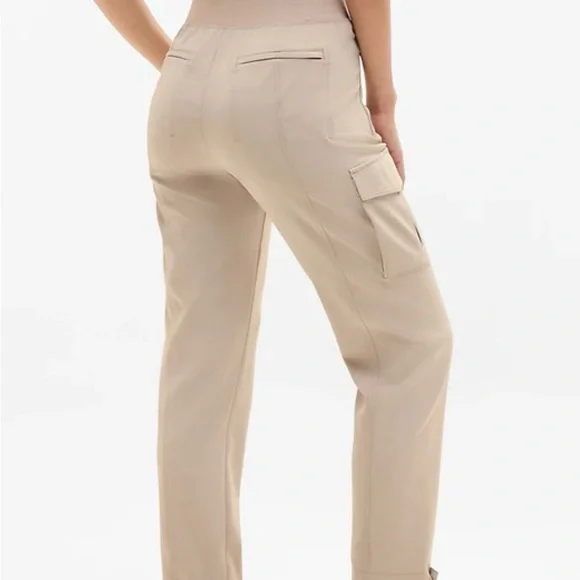 Athleta Endless High Rise Cargo Pant. Like new. Stretch. No wrinkles! Recycled. - Picture 2 of 15